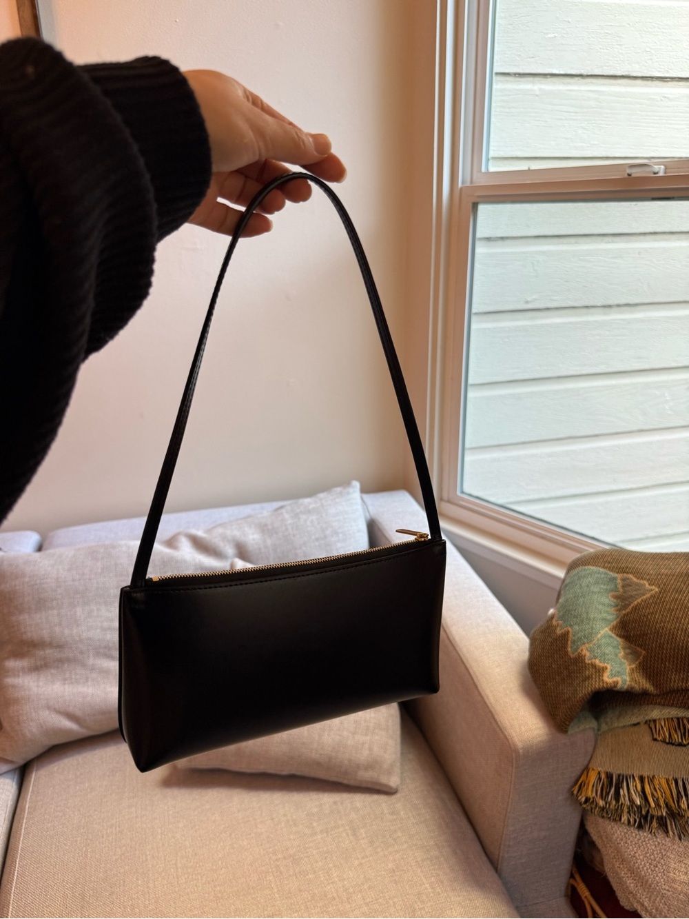 Mansur Gavriel Gaia shoulder bag black